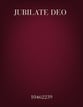 Jubilate Deo SSAA choral sheet music cover